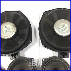 06-2010 bmw e90 complete speaker set sub woofer door tweeters audio sound set 11