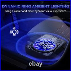 1000W LED Car Subwoofer Under-Seat Sub Woofer Speaker Stereo Slim Amplifier