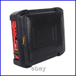 1000 Watts 12INCH Slim Compact Active Car Underseat Subwoofer Sub Active Powered
