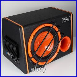 10'' 4200W Active Car Bass Box Audio Trunk Box Subwoofer Sub Speaker Amplifier