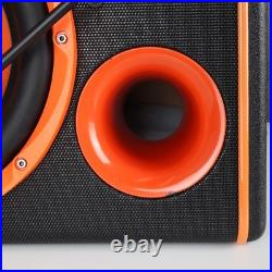 10'' 4200W Active Car Bass Box Audio Trunk Box Subwoofer Sub Speaker Amplifier