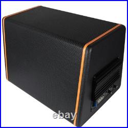 10'' 4200W Active Car Bass Box Audio Trunk Box Subwoofer Sub Speaker Amplifier