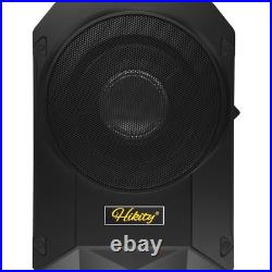 10'' 600W Active Underseat Car Bass Box Audio Subwoofer Speaker Amplifier 12V