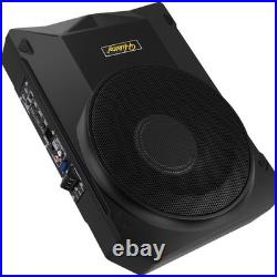 10'' 600W Active Underseat Car Bass Box Audio Subwoofer Speaker Amplifier 12V