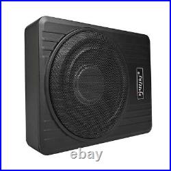 10'' 600W Car Subwoofer Active Underseat Bass Box Audio Sub Speaker Amplifier UK