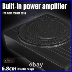 10'' 800W Active Underseat Car Bass Box Audio Subwoofer Sub Speaker Amplifier UK 10'' 800W Active Underseat Car Bass Box Audio Subwoofer Sub Speaker Amplifier UK