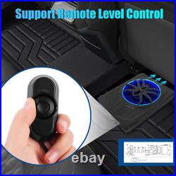 10'' 800W LED Car Subwoofer Under-Seat Sub Woofer Speaker Stereo Slim Amplifier