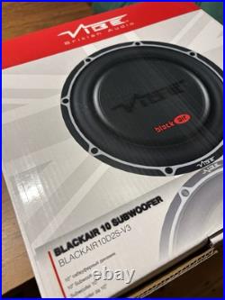 10 900w Vibe Shallow Subwoofer Blackair10d2s-v3 300w Rms Bass Car Audio