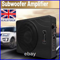 10'' Car Underseat Slim Amplifier Subwoofer Audio Amp Sub Bass Box Speaker UK 10'' Car Underseat Slim Amplifier Subwoofer Audio Amp Sub Bass Box Speaker UK