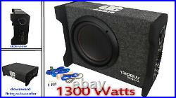 10 Inch 25cm 1300W Active Car Subwoofer Bass Boom Box Nice Slim compact design