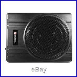 10 Inch 600W Car Under-Seat Subwoofer Active Powered Amplifier Bass Enclosed New