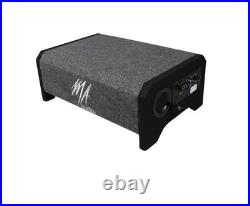 10 Powered Car Subwoofer Box 1300W Ported Enclosure Compact Bass Speaker