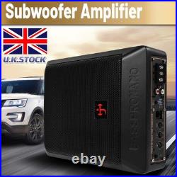 1200W 68 Active Under seat Car Bass Box Audio Subwoofer Sub Speaker Amplifier