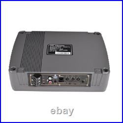 1200W 68 Car Subwoofer Under-Seat Sub Woofer Speaker Stereo Slim Amplifier 4