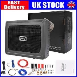 1200W 68 Car Subwoofer Under-Seat Sub Woofer Speaker Stereo Slim Amplifier UK