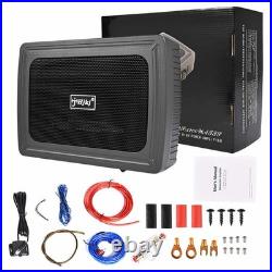 1200W 68 Car Subwoofer Under-Seat Sub Woofer Speaker Stereo Slim Amplifier UK