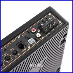 1200W Active Car Subwoofer Under-Seat Sub Woofer Speaker Stereo Slim Amplifier