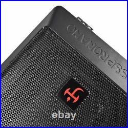 1200W Active Car Subwoofer Under-Seat Sub Woofer Speaker Stereo Slim Amplifier