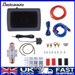 1200W Active Slim Underseat Car Bass Box Audio Subwoofer Sub Speaker Amplifier