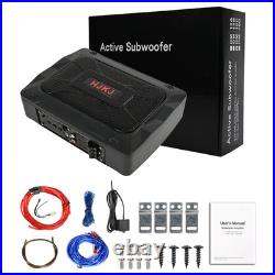 1200W Active Under Seat Car Bass Box Audio Subwoofer Sub Speaker Amplifier HJKJ