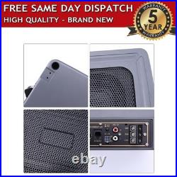 1200W Active Underseat Car Bass Box Audio Subwoofer Sub Speaker Amplifier