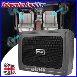 1200W Active Underseat Car Bass Box Audio Subwoofer Sub Speaker Amplifier New