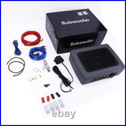 1200W Active Underseat Car Bass Box Audio Subwoofer Sub Speaker Amplifier Tool