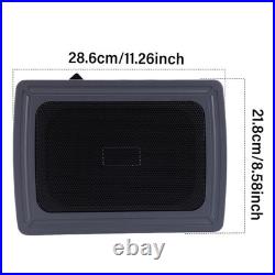 1200W Active Underseat Car Bass Box Audio Subwoofer Sub Speaker Amplifier Tool