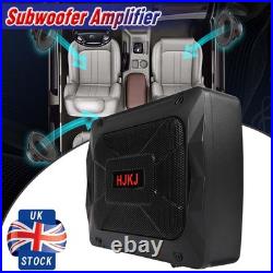 1200W Aluminum Active Underseat Car Bass Box Audio Subwoofer Speaker Amplifier