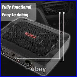 1200W Aluminum Active Underseat Car Bass Box Audio Subwoofer Speaker Amplifier