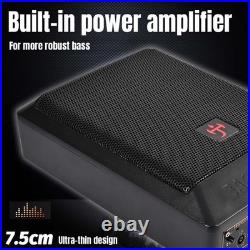 1200W Car Subwoofer Active Underseat Bass Box Audio Speaker Amplifier 68 in UK