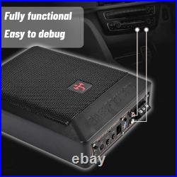 1200W Car Subwoofer Active Underseat Bass Box Audio Speaker Amplifier 68 in UK