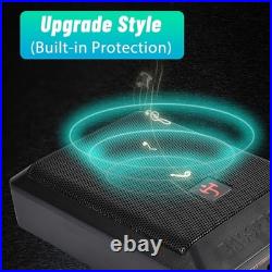 1200W Car Subwoofer Under-Seat Sub Woofer Speaker Stereo Slim Amplifier 6 x 8 in