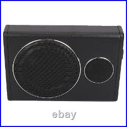 12V 8 Car Subwoofer 800W Active Underseat Bass Box Audio Sub Speaker Amplifier