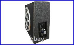 12 Amplified Active Single Sub woofer box built in amp with Protective Grill