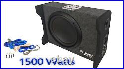 12inch Active ported enclosures subwoofer box 1500w design to fits most cars