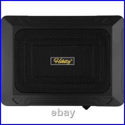 12x8 1000W Car Subwoofer Active Underseat Bass Box Audio Sub Speaker Amplifier