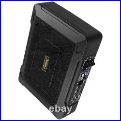 12x8 1000W Car Subwoofer Active Underseat Bass Box Audio Sub Speaker Amplifier