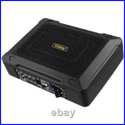 12x8 1000W Car Subwoofer Active Underseat Bass Box Audio Sub Speaker Amplifier