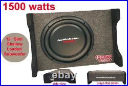 1500 watts Passive Audio Bass Box Subwoofer Enclosure for car AUDIO downfire