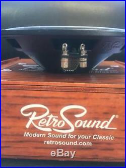 1Pair (2) RetroSound Flat 8-inch Subwoofer For Small Sealed Underseat Sub BMW