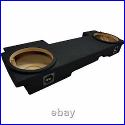 2002-2013 Chevy Avalanche Custom Fit Dual 12 Stereo Subwoofer Enclosure Sub Box