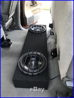 2004-2015 Nissan Titan Crew Cab 10 Dual Sealed Sub Box Subwoofer Enclosure