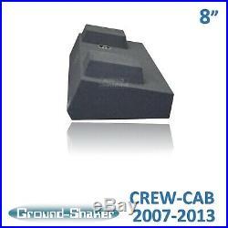 2008 2009 2010 Chevy Silverado Crew Cab 8 Subwoofer Box Enclosure Solo Baric
