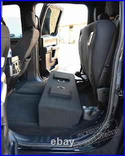 2009-2019 Ford F150 Crew Cab 10 Dual Sub Box Subwoofer Enclosure Speaker Box