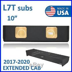 2009-2019 Ford F150 Extended Cab Dual Sealed Subwoofer Enclosure L7T Solo Baric