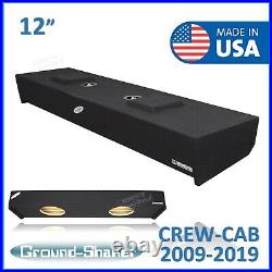 2009-2019 Ford F150 crew cab 12 Dual sub box subwoofer enclosure Speaker box