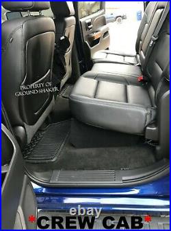 2014-2018 Chevy Silverado Crew-Cab 10 Dual Ported Sub Box Subwoofer Enclosure