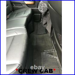 2014-2018 Chevy Silverado Crew Cab Sub Box 10 Dual Subwoofer Enclosure BLUE