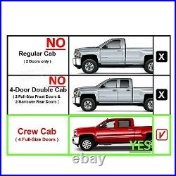 2014-2018 Chevy Silverado Crew Cab Truck Sub Box 12 Dual Subwoofer Enclosure